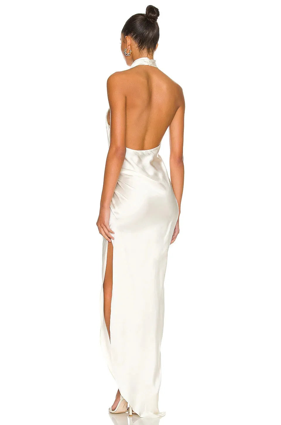 O-Neck Sleeveless Satin Wedding Dress Mermaid Vestido De Novia Modern Bow Court Train Princess Bridal Gown