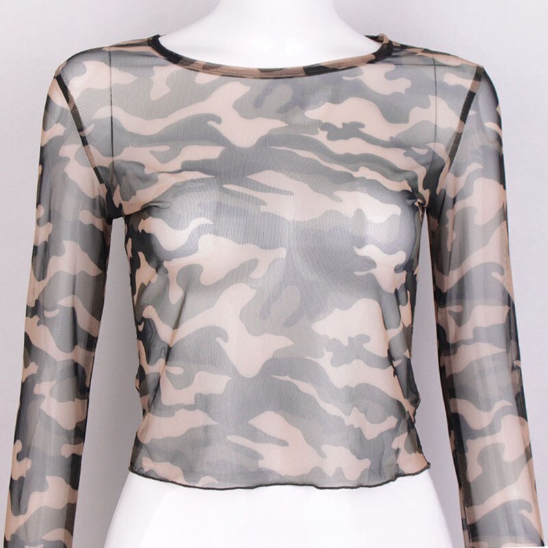 Camouflage Print Tshirt