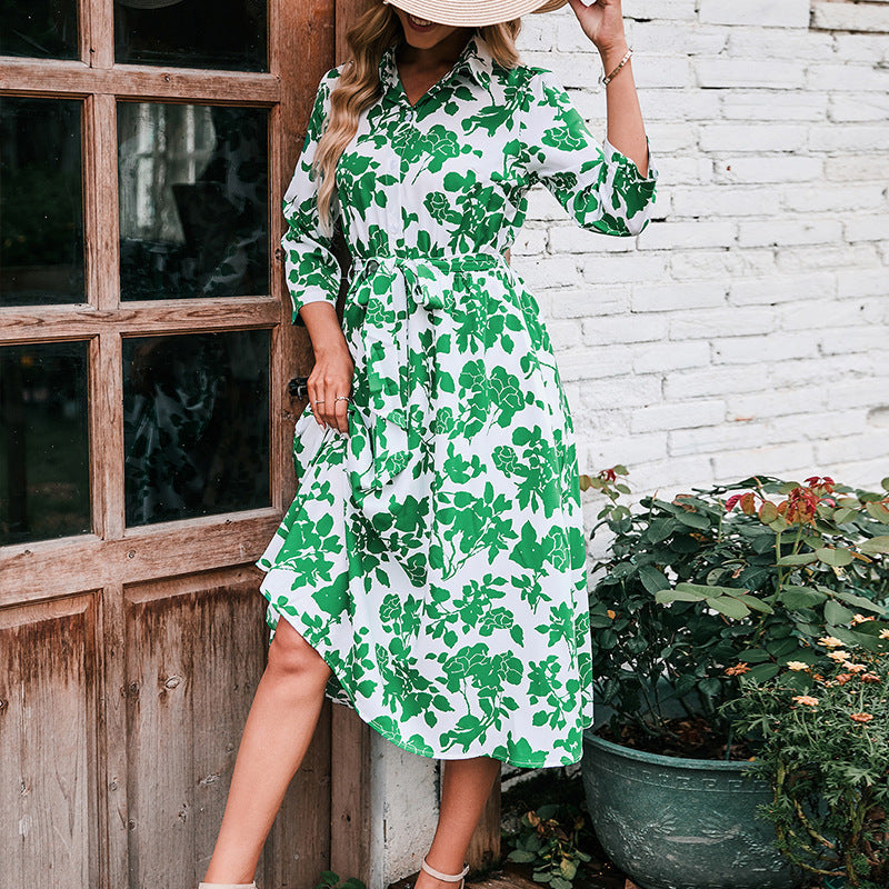 Sedra Paisley Boho Maxi Dress Green