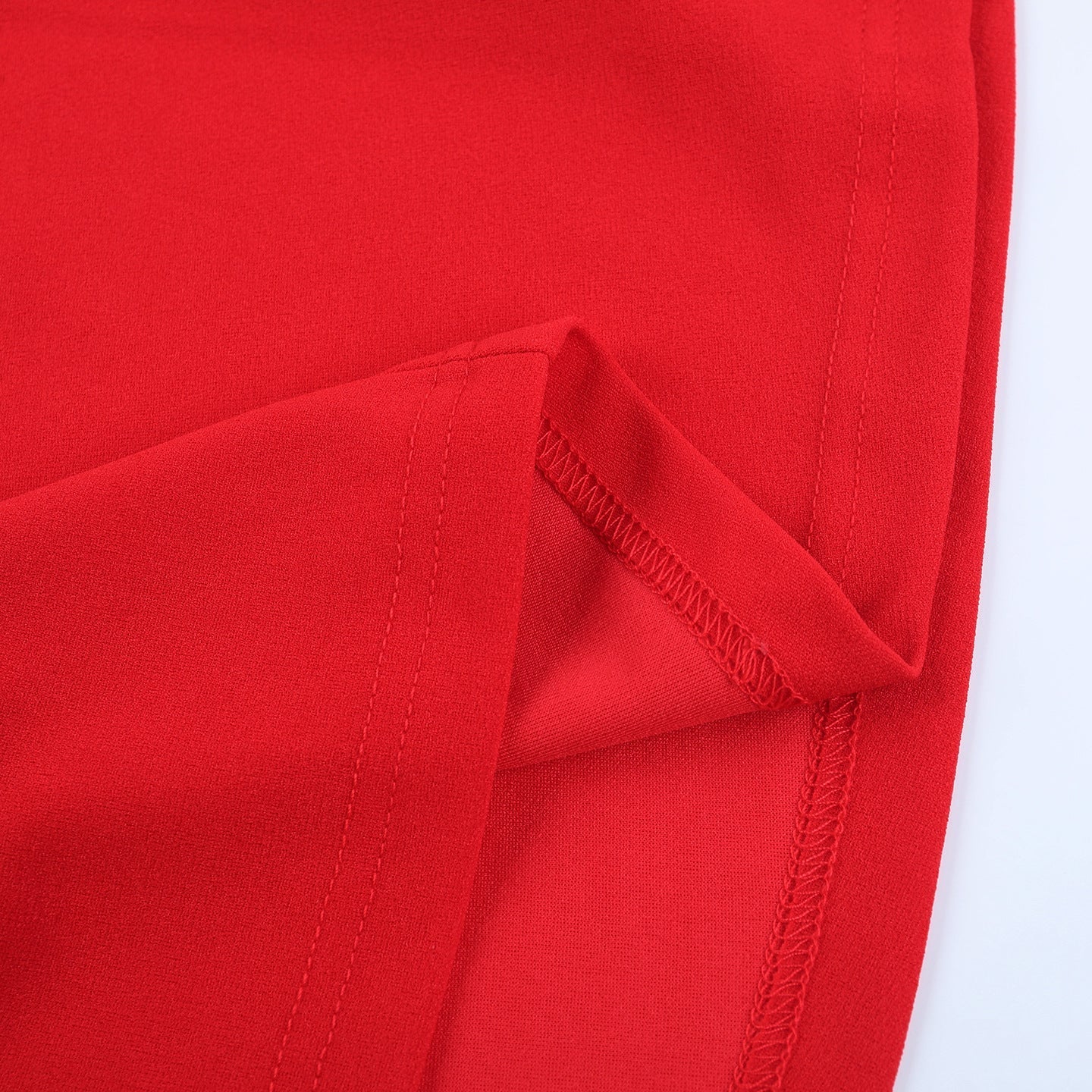 Carnes Midi Dress Red