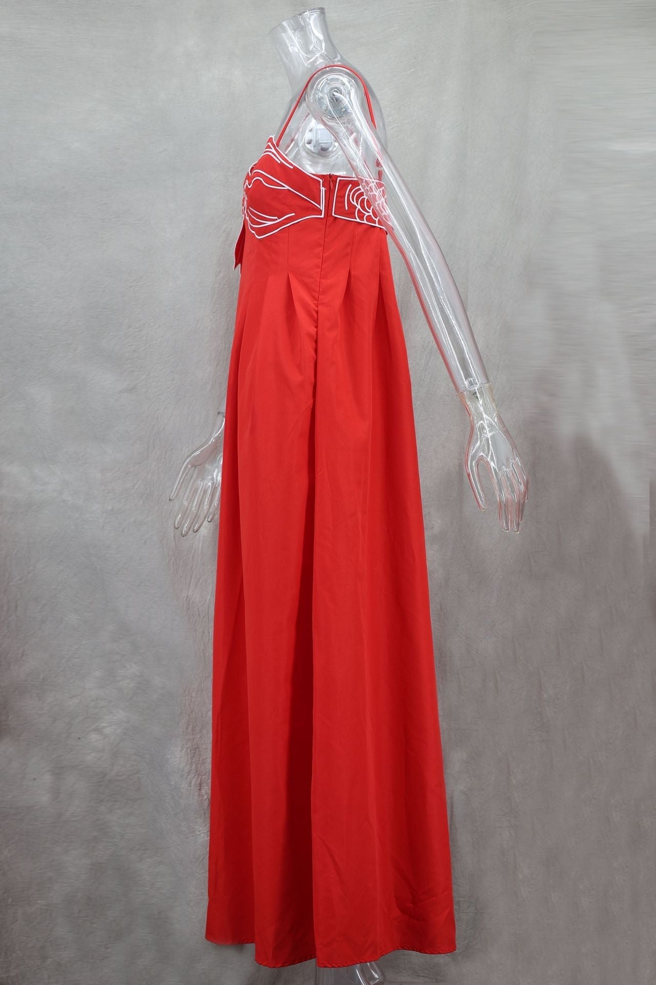 Valentina Maxi Dress Red