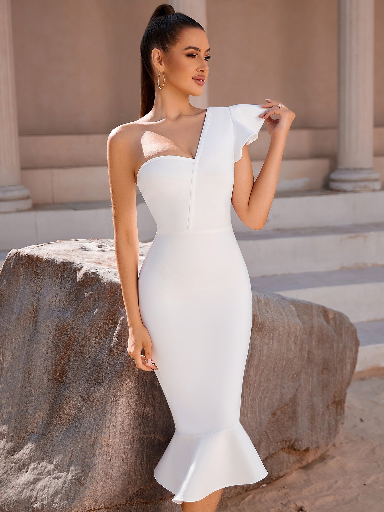 Dress Slim Fit Bandage Dress Elegant Evening Dress Bandage Dress