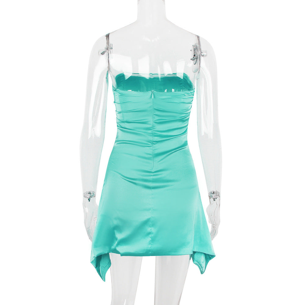 Cassio Mini Dress Blue