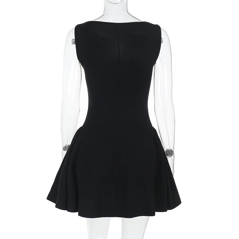 Viola Mini Dress Black