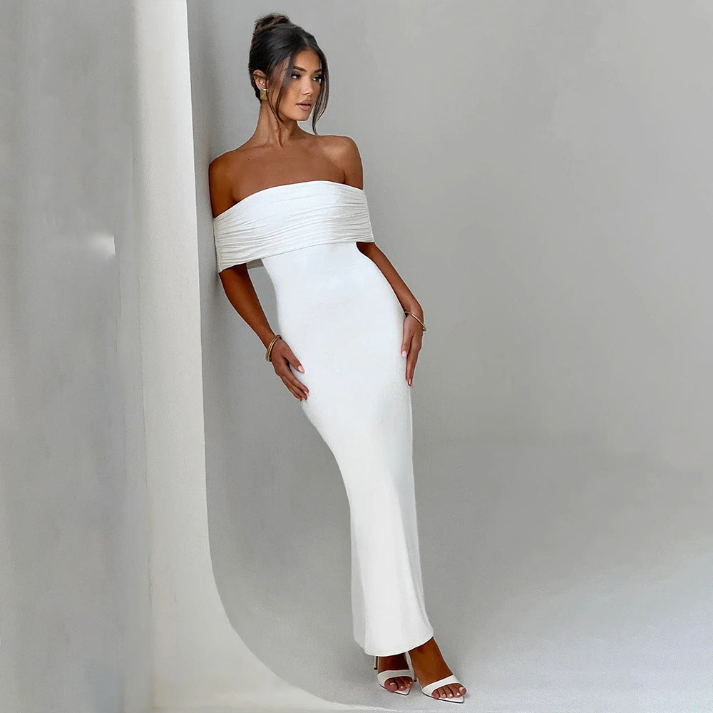 Elara Off Shoulder Dress