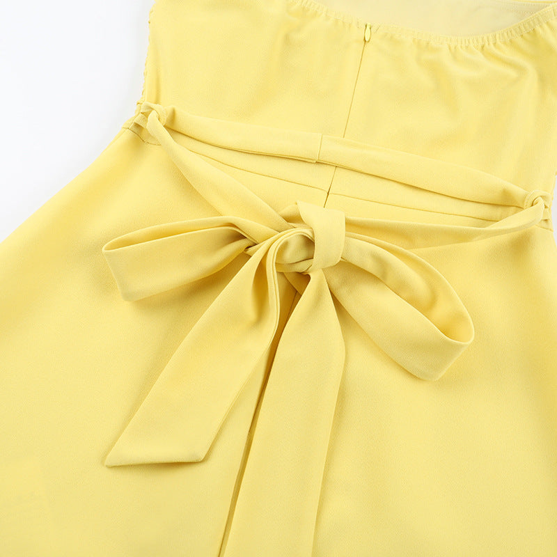 Tansy Mini Dress Yellow