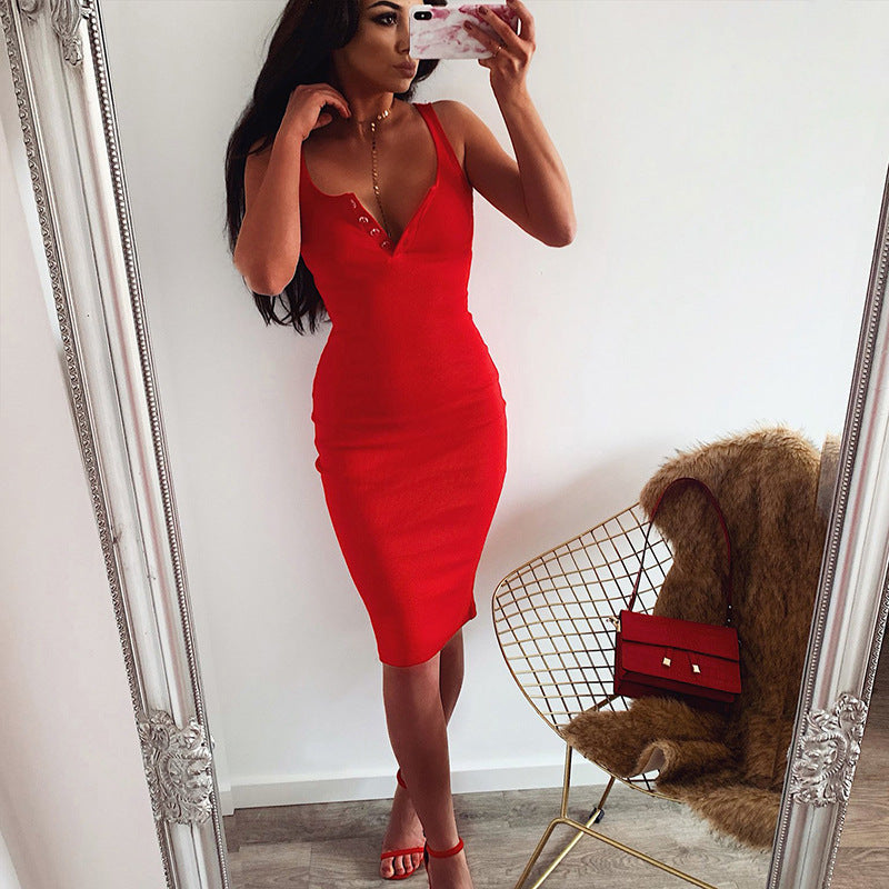 Compliments Knit Midi Dress Clay