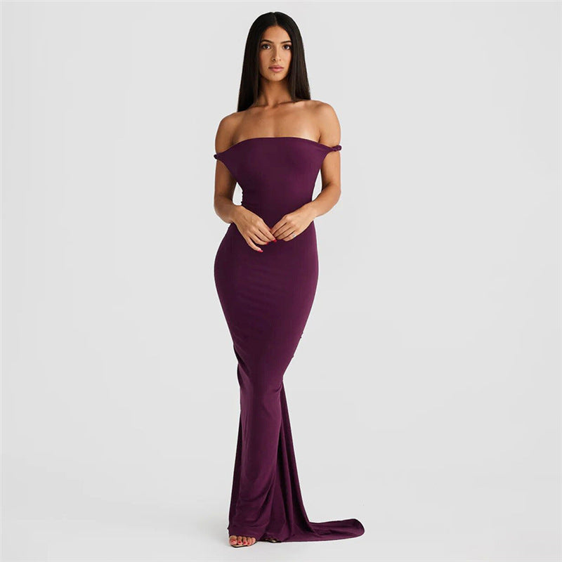 Magnolia Maxi Dress Purple