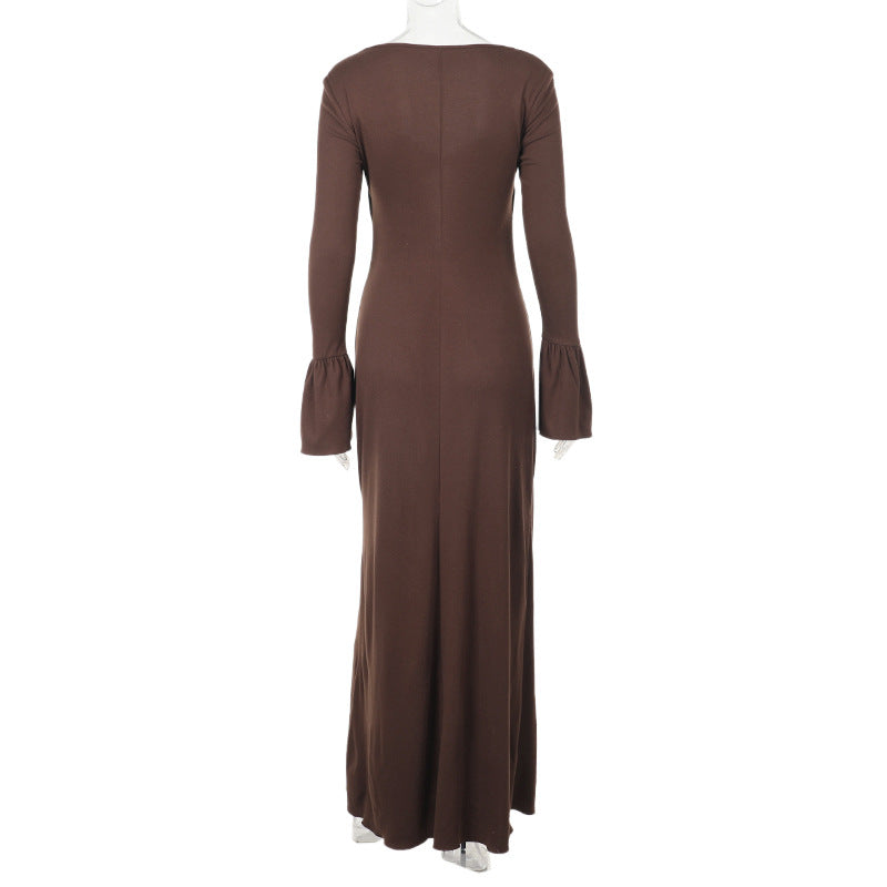 Espresso Dream Dress Brown