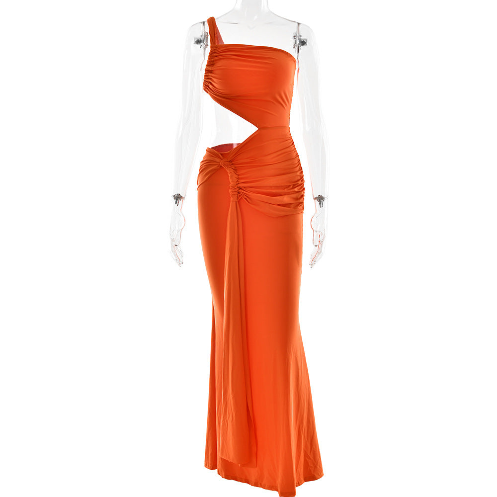 Pathy Maxi Dress Orange