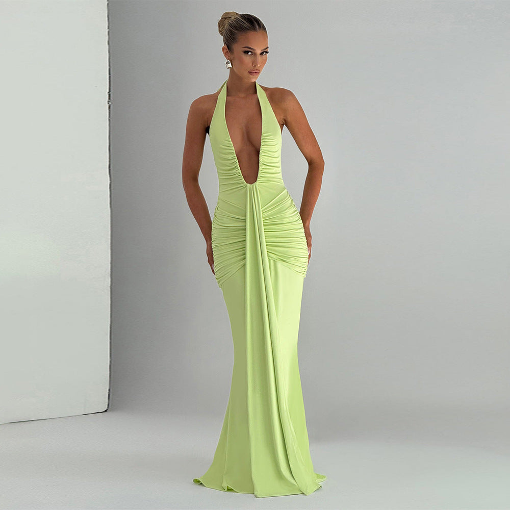 Aster Maxi Dress Green