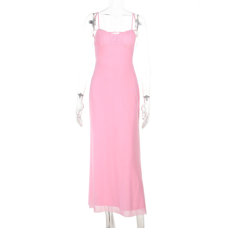 Cullen Midi Dress Pink