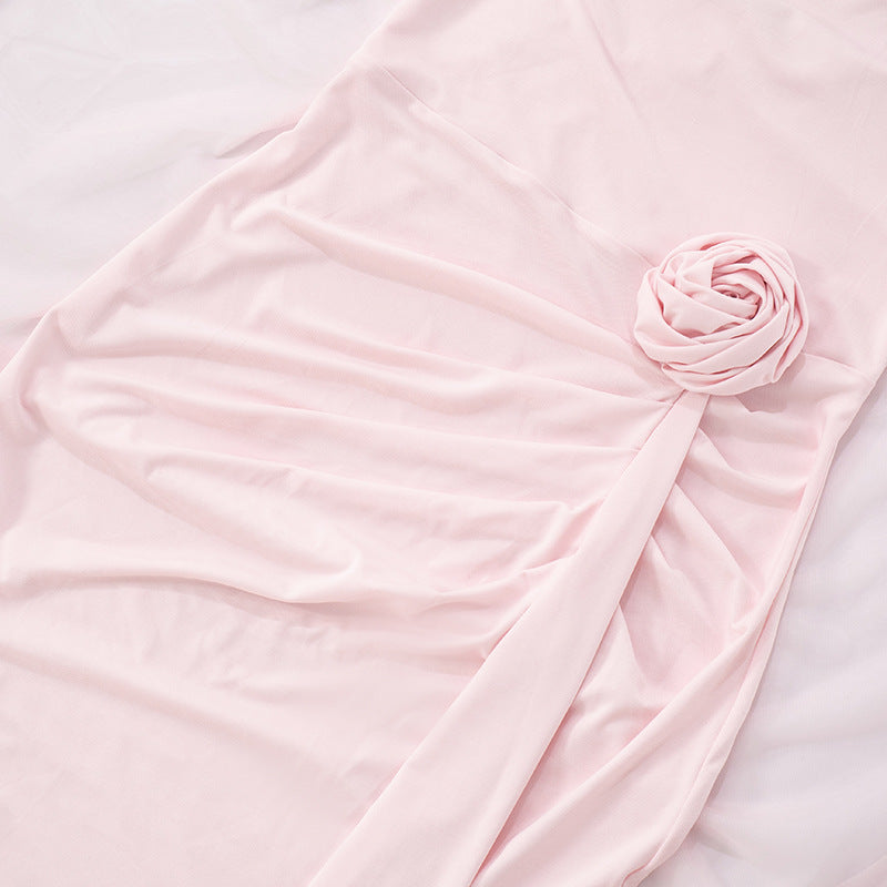 Zinnia Maxi Dress Pink