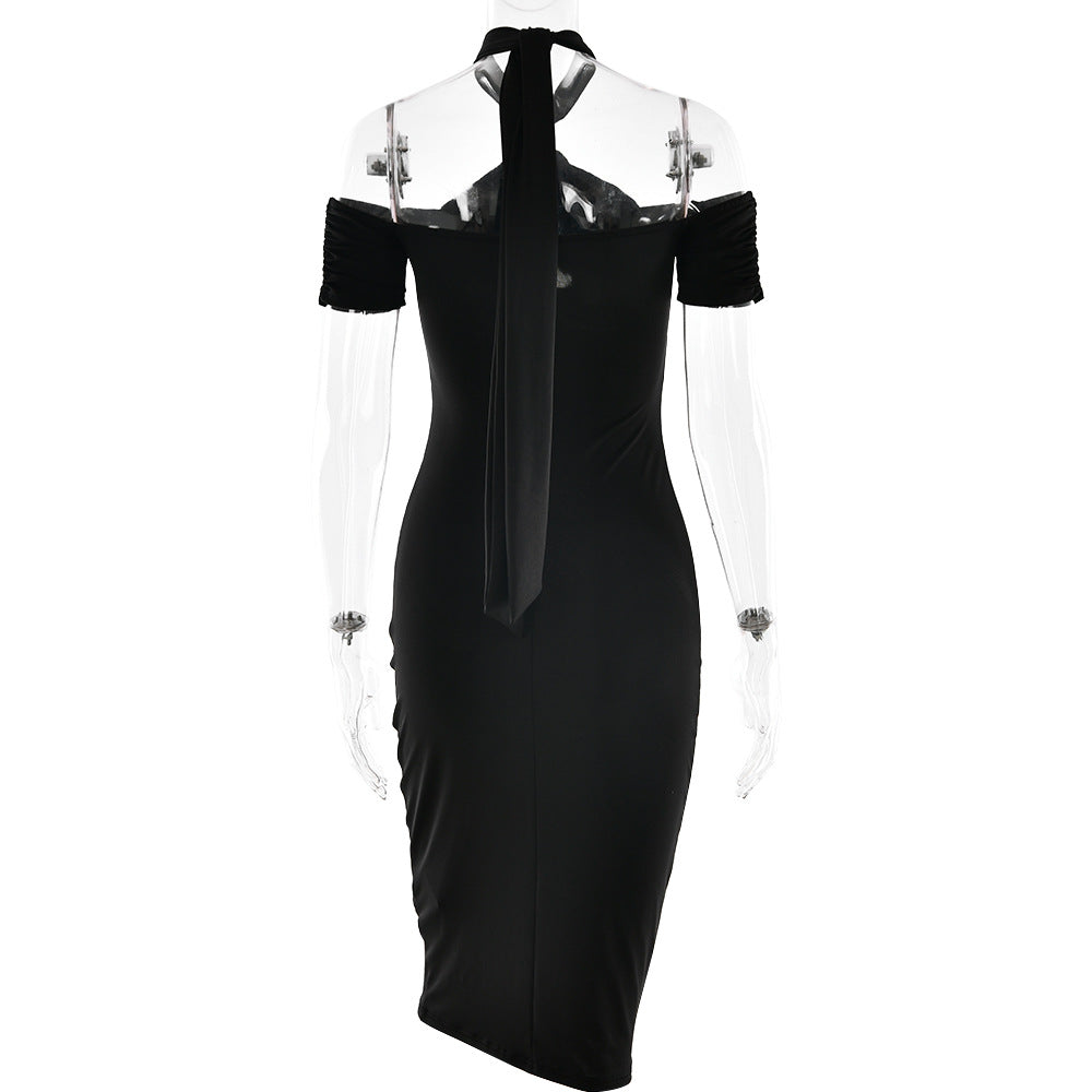 Mella Midi Dress Black