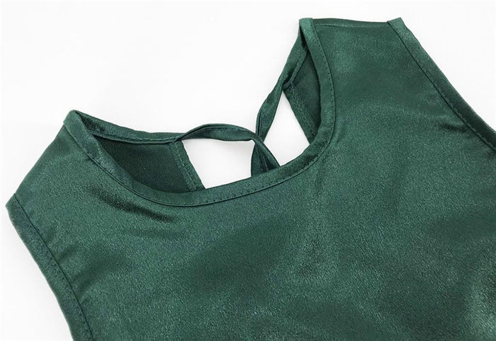 Laken Modal Blend Sleeveless Midi Dress Sage
