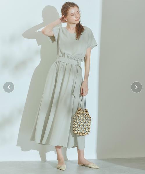 Soleia Satin Cowl Neck Midi Dress Sage