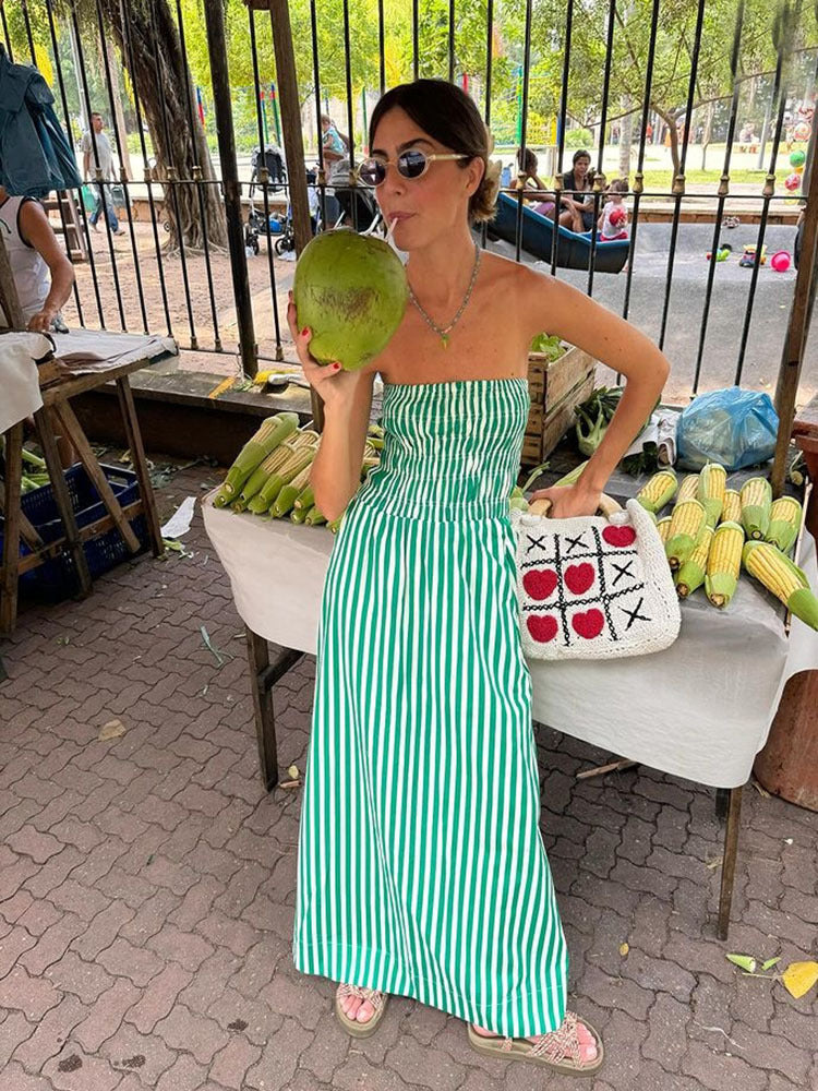 Damaris Midi Dress Green
