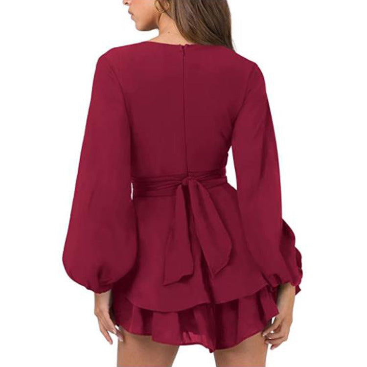 Dance The Night Away Satin Dress Red FINAL