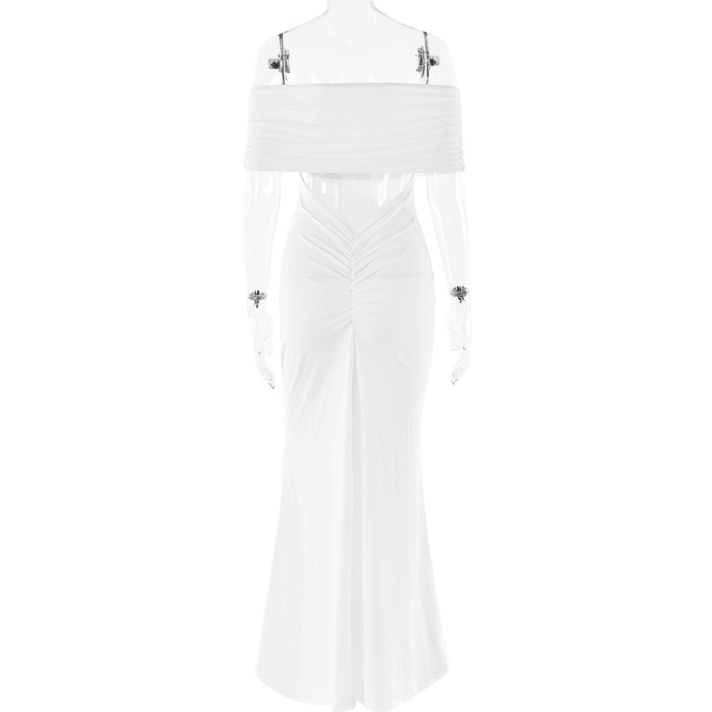 Elara Off Shoulder Dress