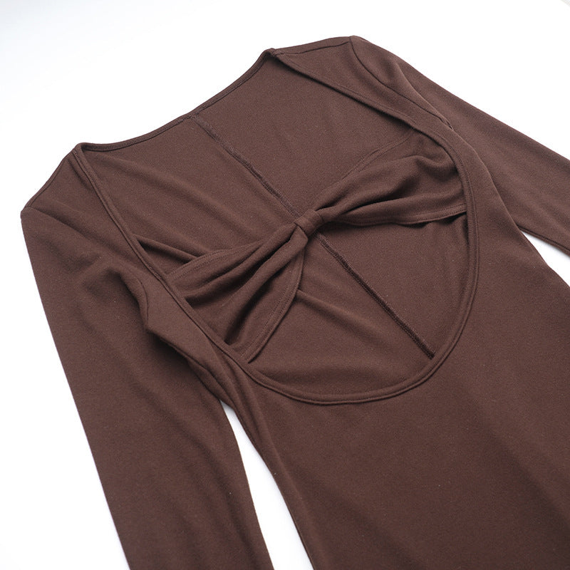 Espresso Dream Dress Brown