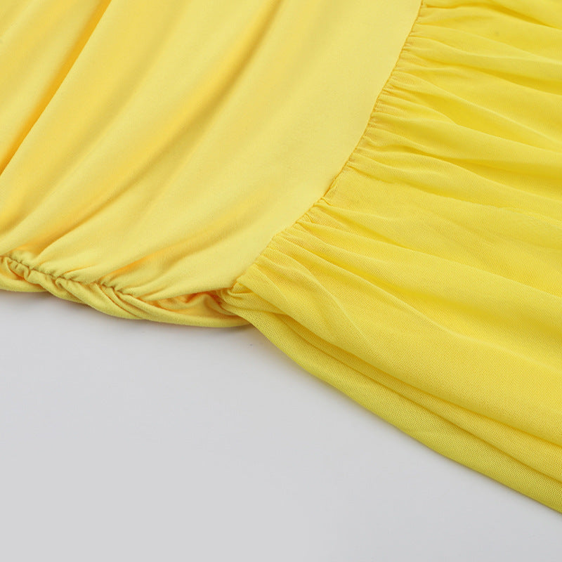 Canaria Maxi Dress Yellow