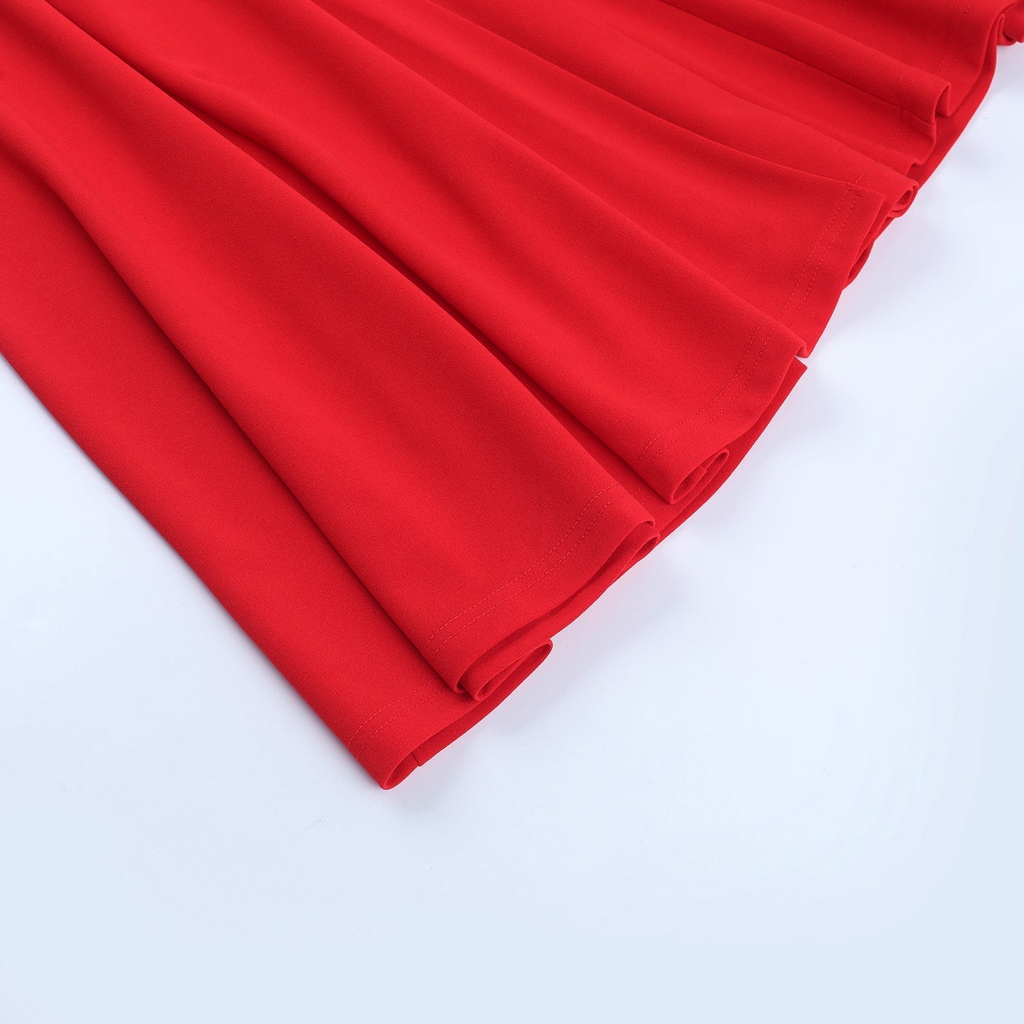 Carnes Midi Dress Red