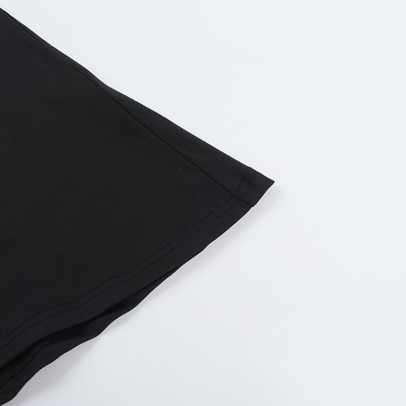 Irish Slit Dress Black