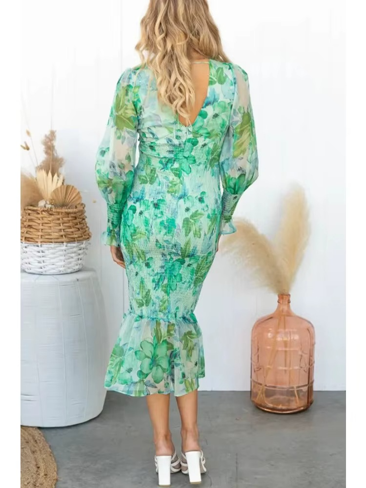 Poppy | Elegant Floral Dress