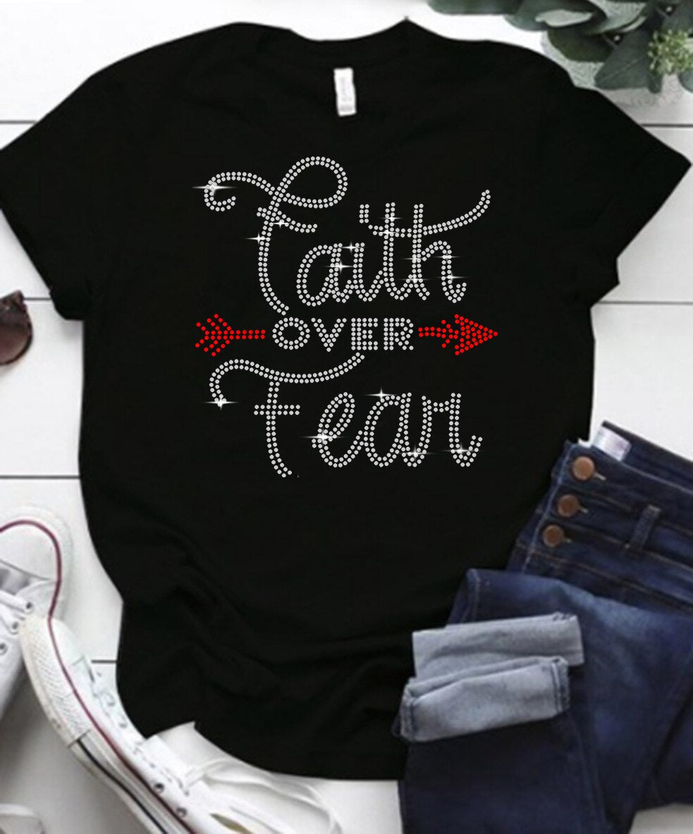 Casual Bricked Letter Print TShirts