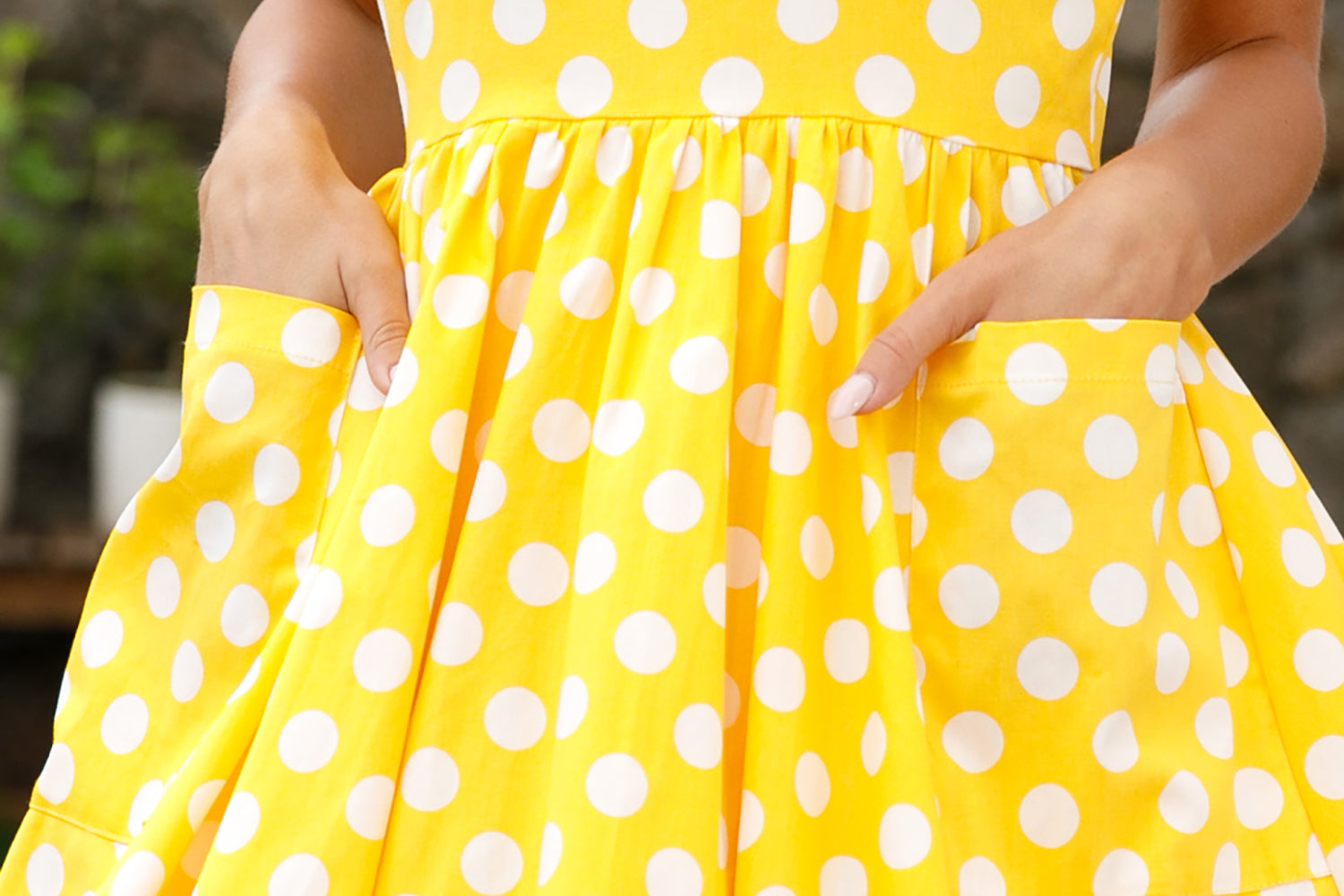 Womens 1950s Retro Rockabilly Princess Cosplay Dress with pockets polka dot apron 50's 60's Party Costume Gown(S 2XL)