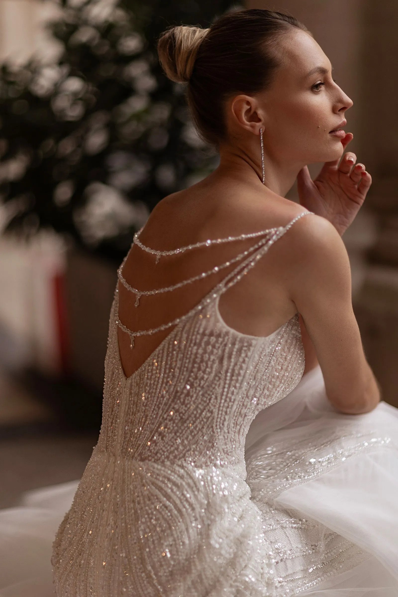 Luxury Mermaid Wedding Dress For Women Sexy Classy Sweetheart Zipper Wedding Gown