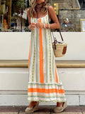 Women'S Casual Bohemian Printed Sling Loose Dress