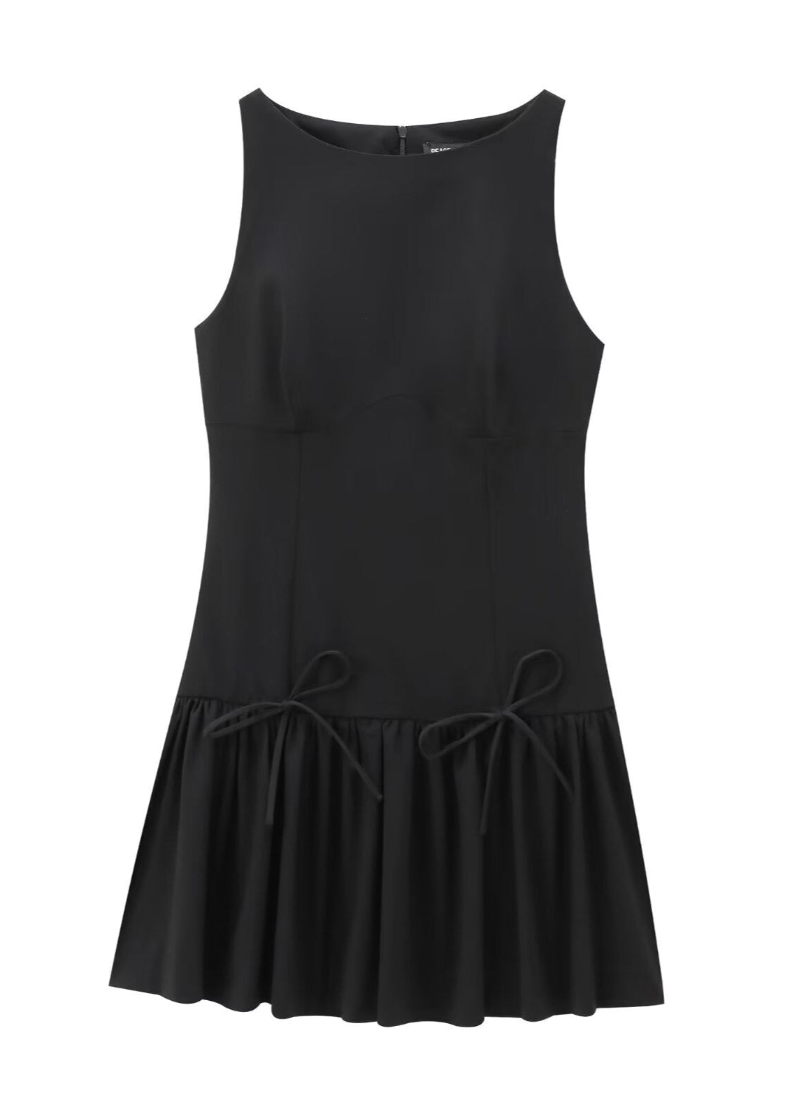 Camille Sleeveless Drop Waist Mini Dress