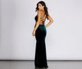 Cordelia Velvet Evening Gown Ins Street