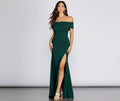 Layci Formal High Slit Dress Ins Street