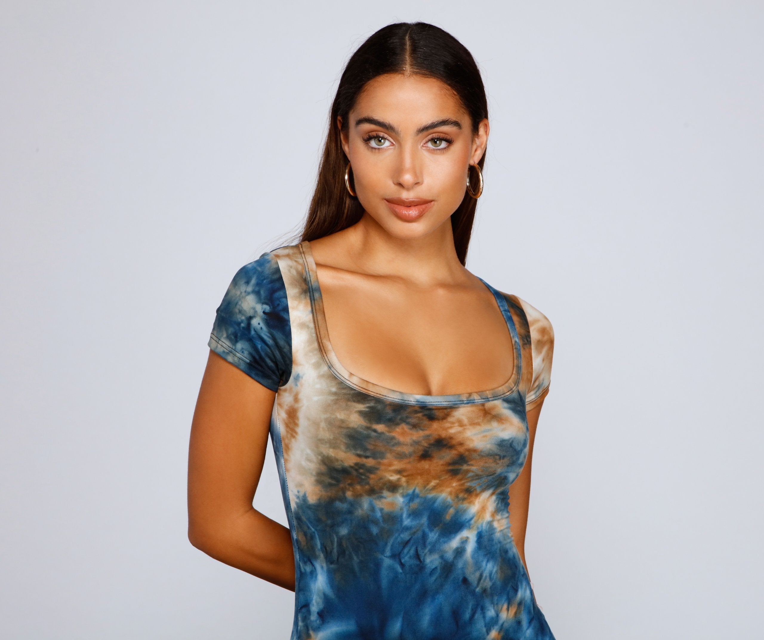Cool Girl Vibes Tie Dye Mini Dress