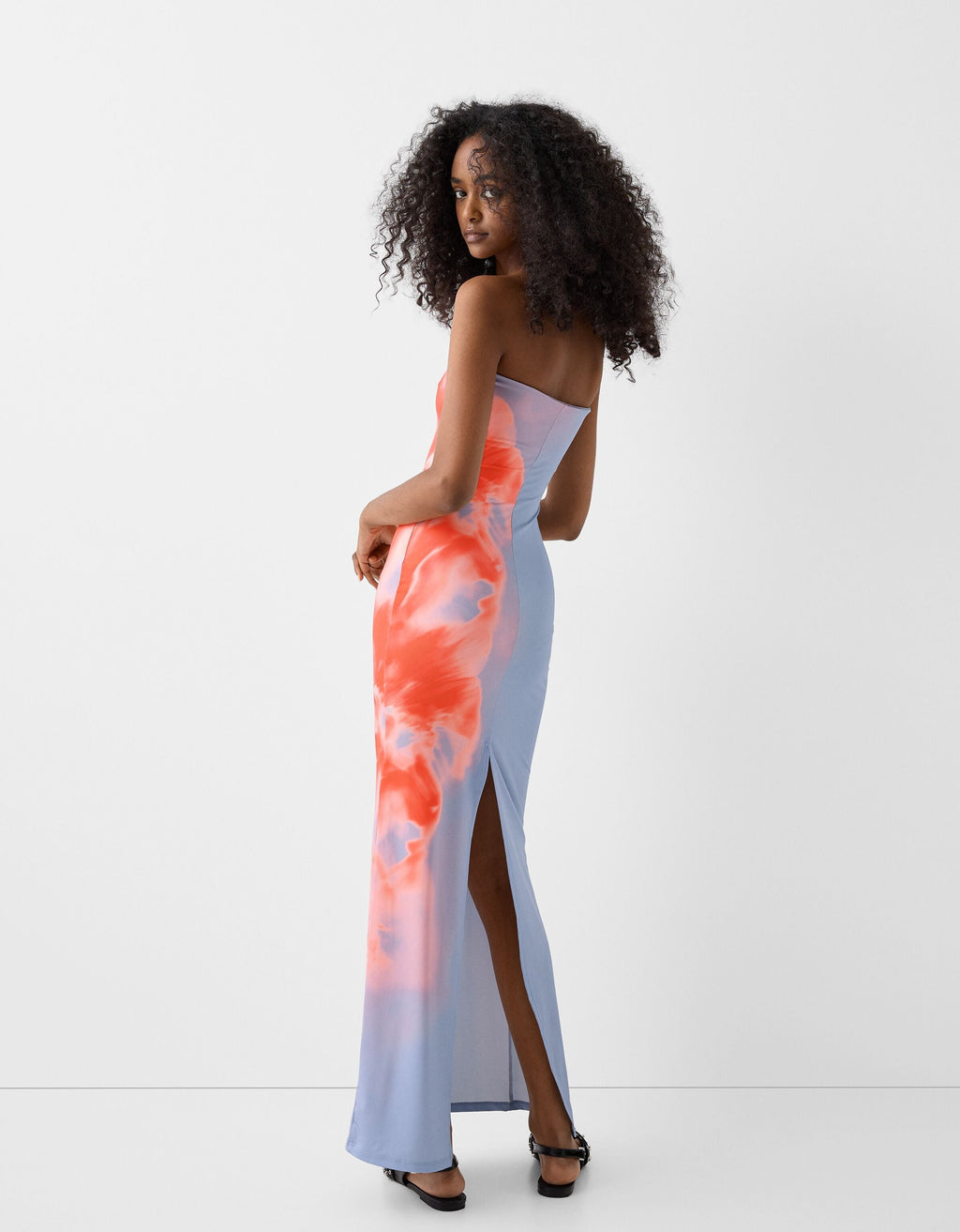 Elodie Bandeau Flower Dress