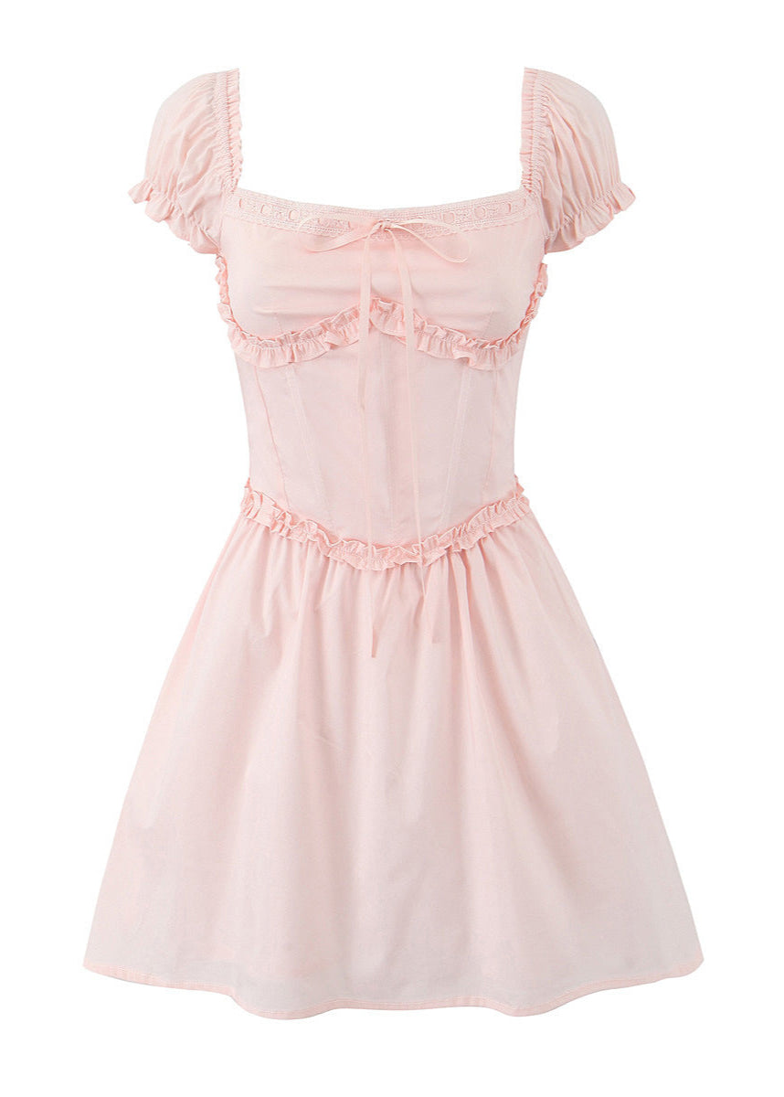 Am��lie Off Shoulder Corset Mini Dress