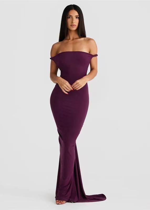 Backless Sling Slim Fit Long Dress