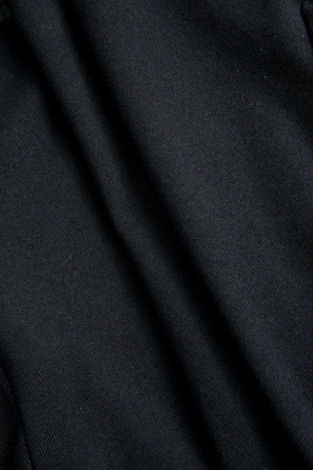 Solid V neck Fake Pockets And Zipper Mini Dress