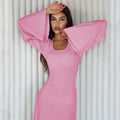 Elizabeth Maxi Dress Pink