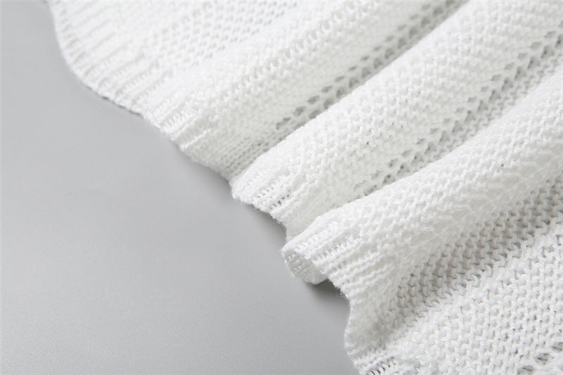 Luna Lace Dress White