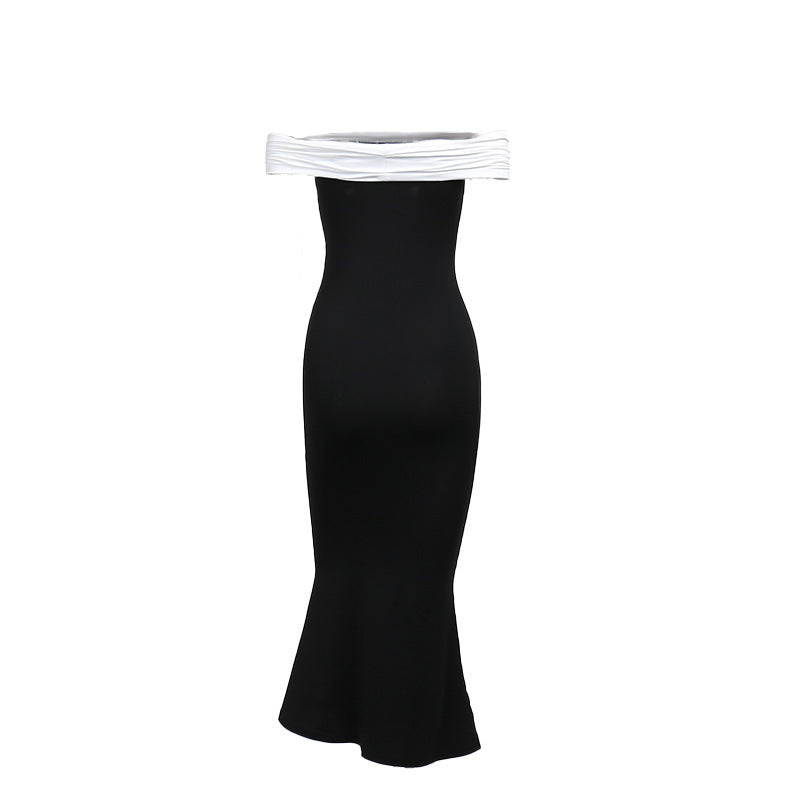 Dublin Off shoulder Dress Black