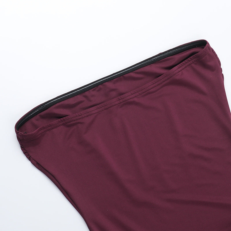 Zoey Maxi Dress Maroon