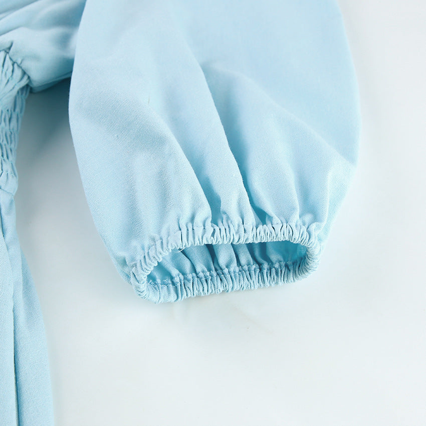 Sky Midi Dress Blue