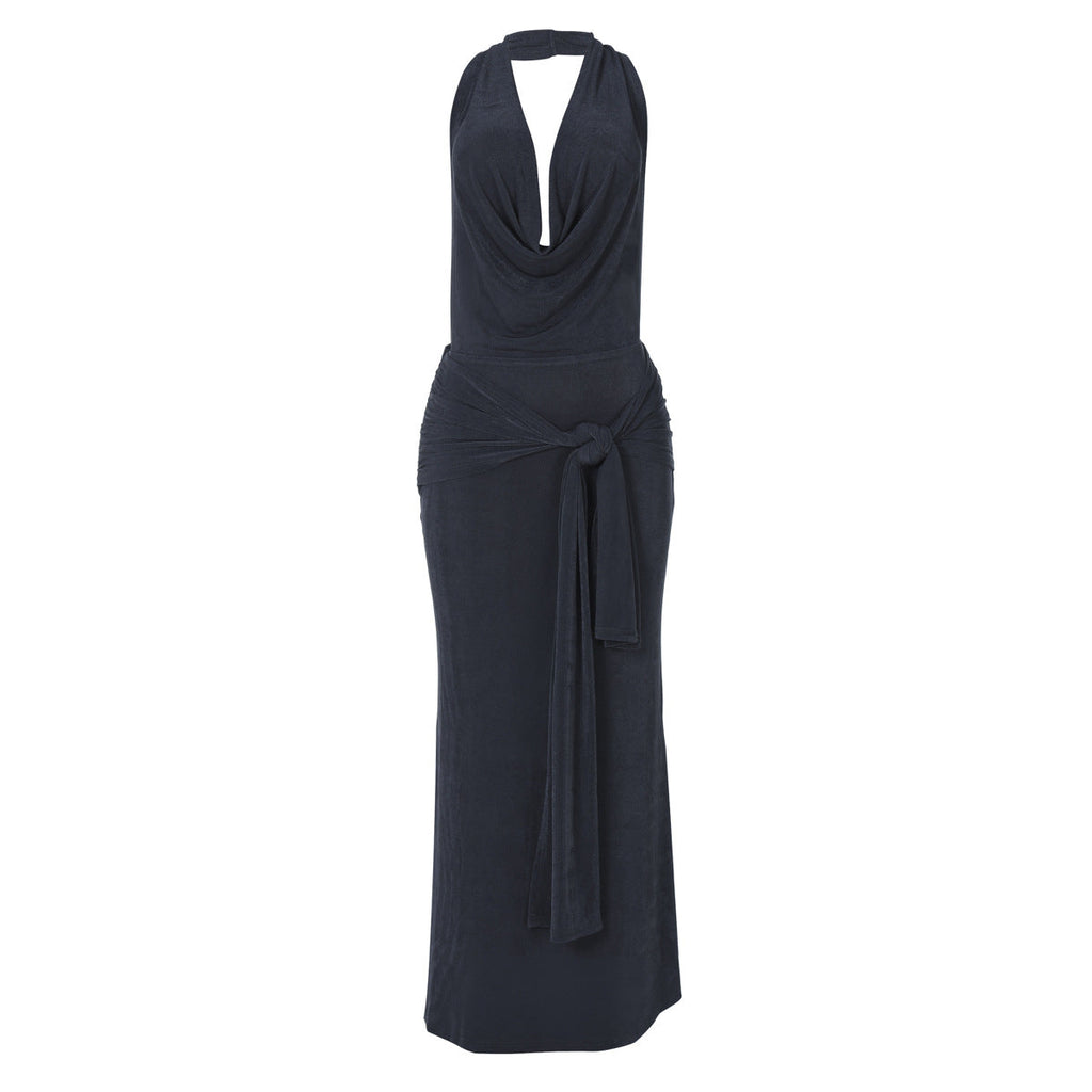 Angola Maxi Dress Grey