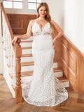 V Neck Strap Formal Dress