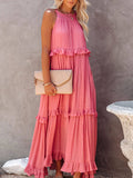 Sienna Ruffle Maxi Dress