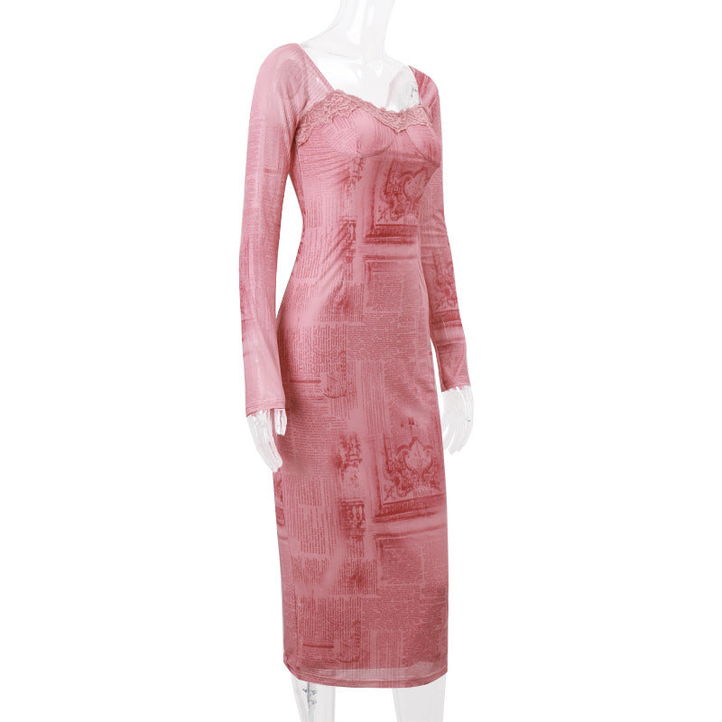 Date Night Dress Pink