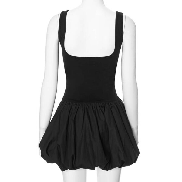 Drama in Town Mini Dress Black
